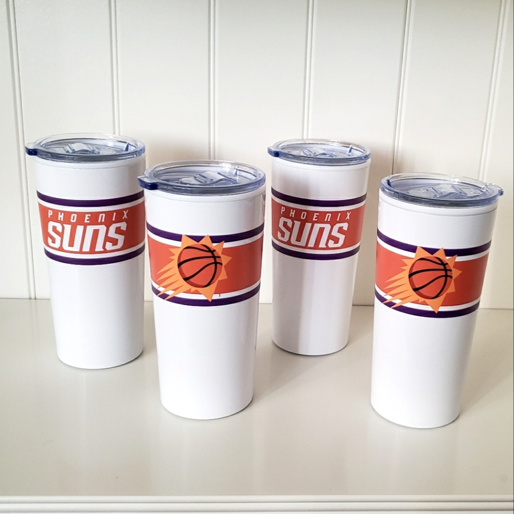 Phoenix Suns  Basketball Team Tumbler Travel Mug